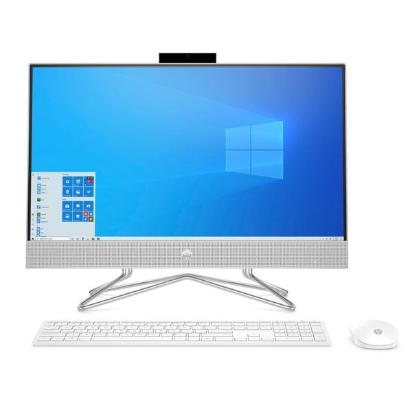 HPAIO 23.8" FHD/i3-10100T/8GB/512GB NVMe/Win 10 HOME/White/1YW