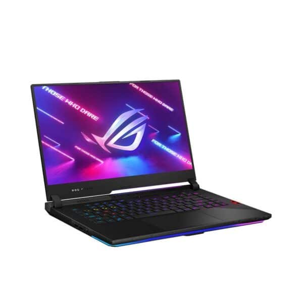 ⁦ASUS/G533QS-Ryzen 9 5900HX/15.6 FHD/32GB DDR4/1TB M.2 SSD/ RTX™ 3080-16GB/WIN10 Home/3 years/Black⁩ – תמונה ⁦2⁩