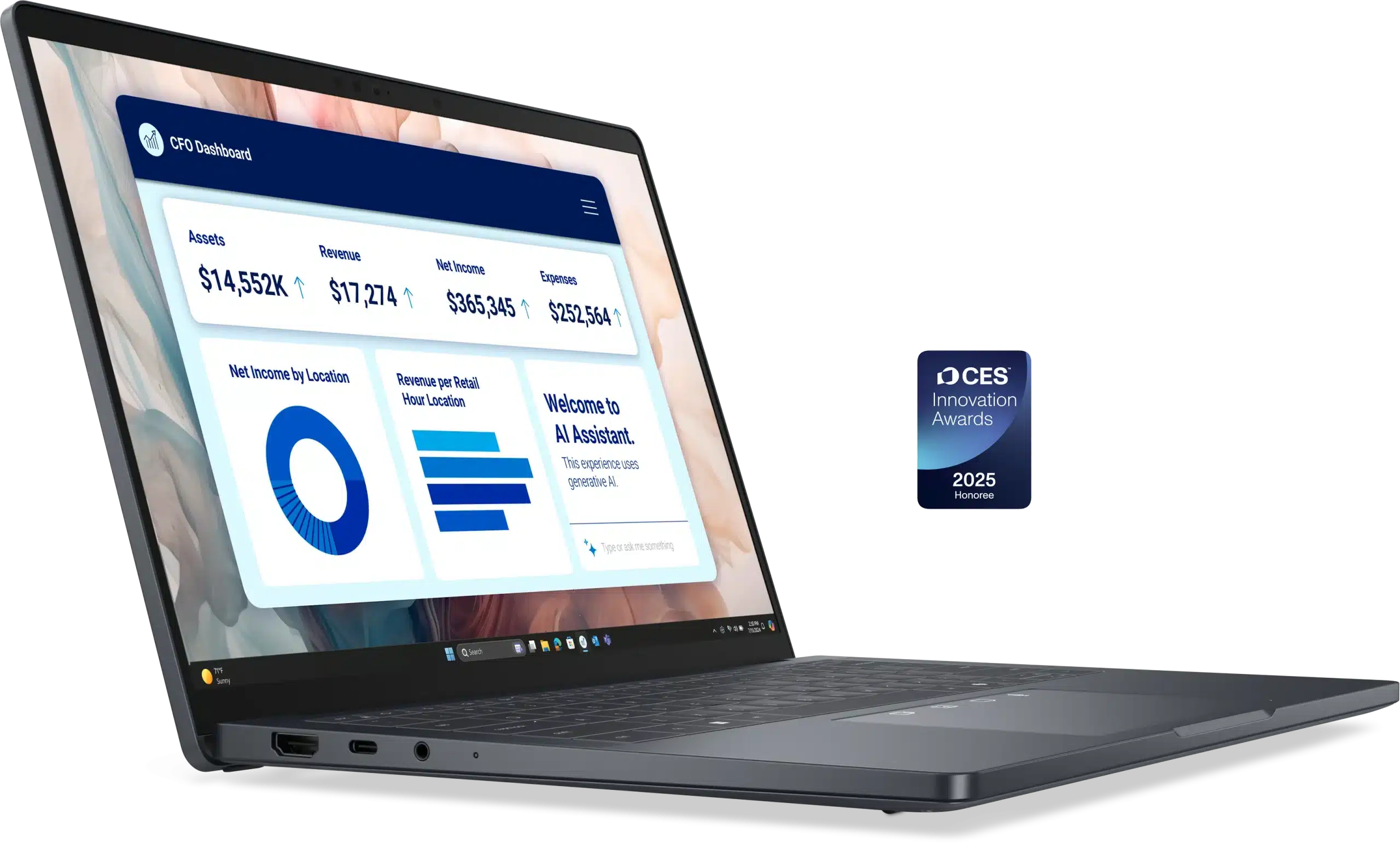Dell Pro 14 Premium PA14250/Ultra 7 268V/32GB/1TB SSD/14" FHD+/Intel Arc/WIN11PRO/3Y-OS – תמונה 2